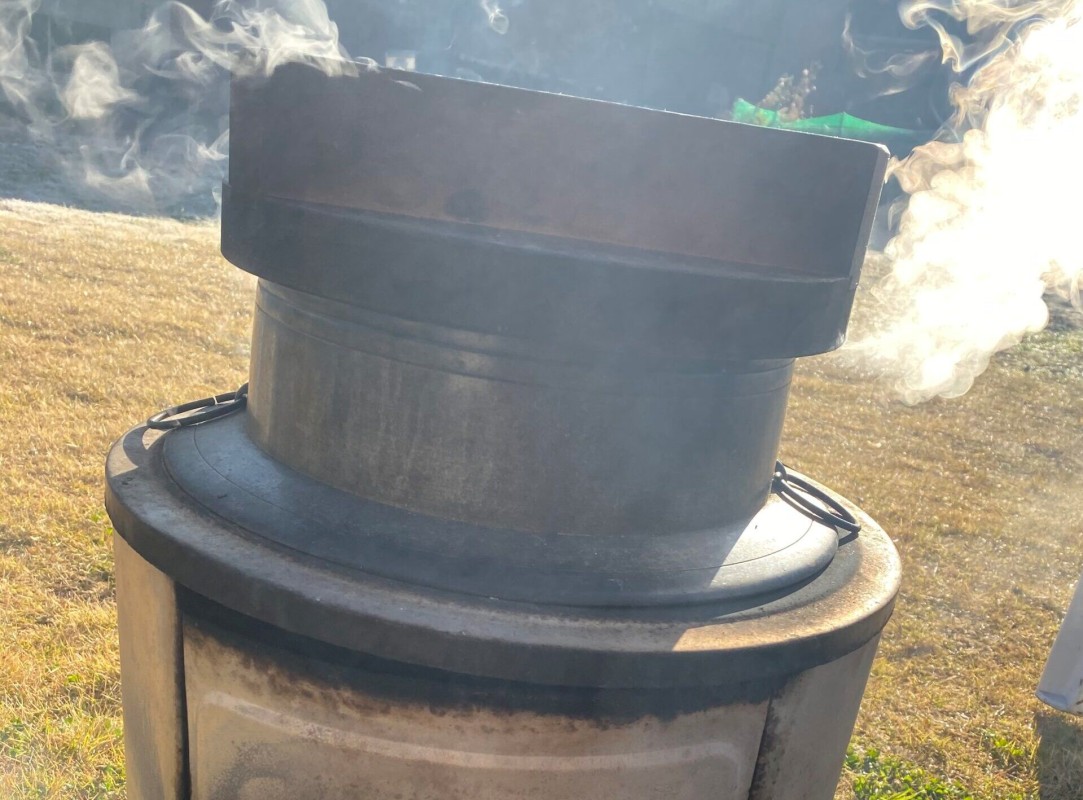 羽釜炊きご飯体験