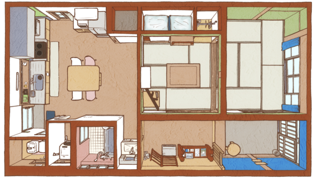 施設間取り図