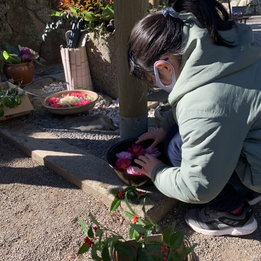 花手水