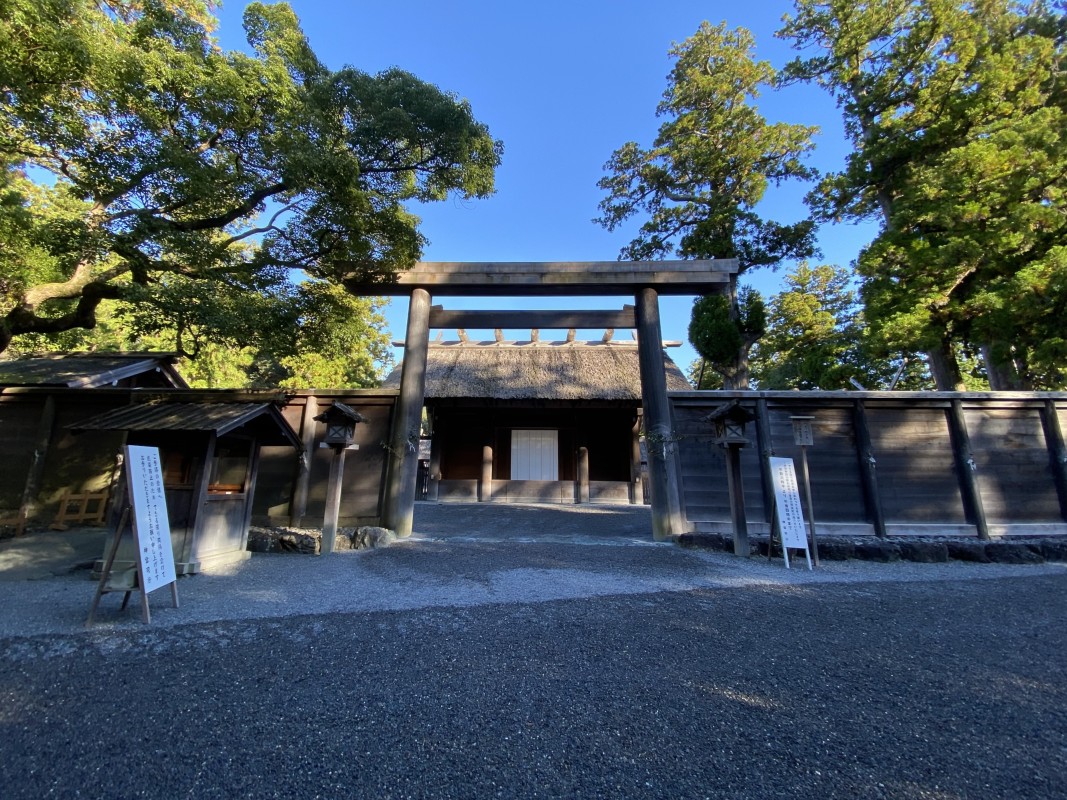 伊勢神宮・外宮にも